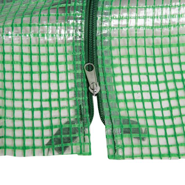 Gewächshaus CO210 Grün - Metall - 90 x 90 x 270 cm