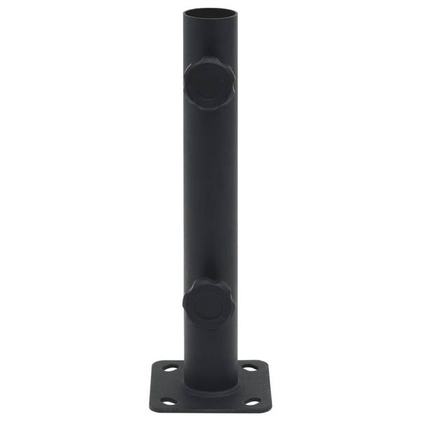 Sonnenschirmständer 3033809 Schwarz - Stahl - 9 x 30 x 9 cm
