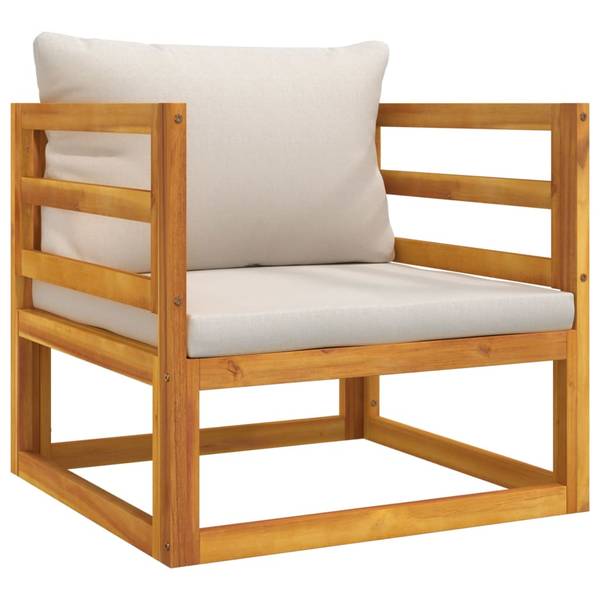Garten-Lounge-Set 3028504-6  (6-teilig) Grau - Polyester - Akazie - 70 x 65 x 70 cm