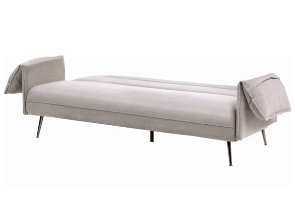 3-Sitzer Sofa VAYLA Grau - Silber