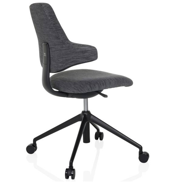 Bürostuhl PALIANO Grau - Polyester - 57 x 97 x 58 cm