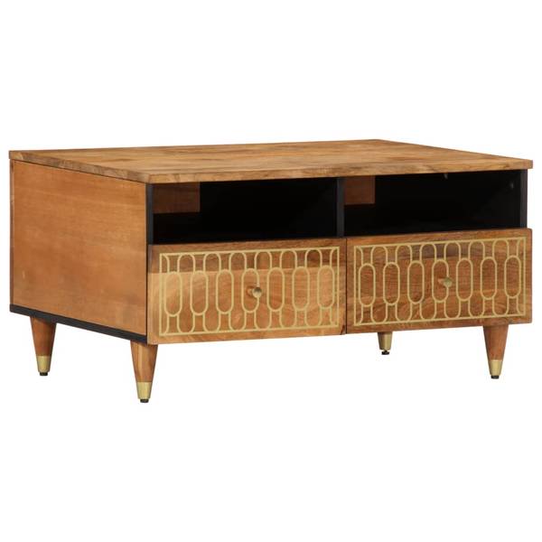 Couchtisch XT2656 Braun - Holzwerkstoff - 54 x 40 x 80 cm
