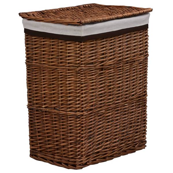Wäschekorb 3002169 Braun - Naturfaser - 43 x 58 x 43 cm