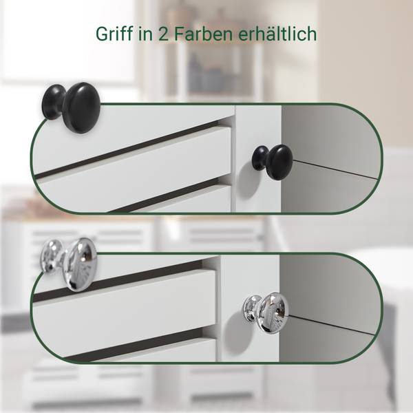 Hoge kast BZR43-W wit - plaatmateriaal op houtbasis - 60 x 160 x 30 cm