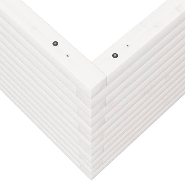 Pflanzgefäß 3038312-6 Weiß - 52 x 45 x 52 cm