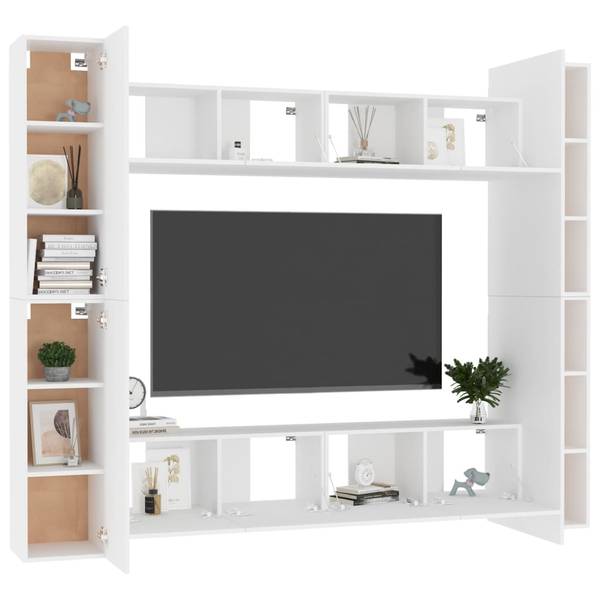 TV-Schrank 8er Set D766 Tiefe: 80 cm