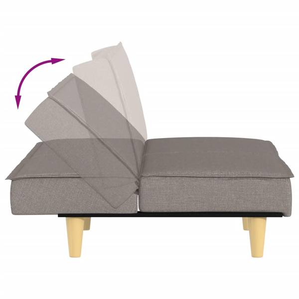 Schlafsofa XT6840 Taupe