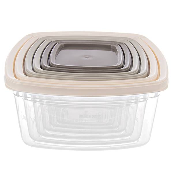 Lebensmittelbehälter 6er Set 154508 Kunststoff - 21 x 10 x 21 cm