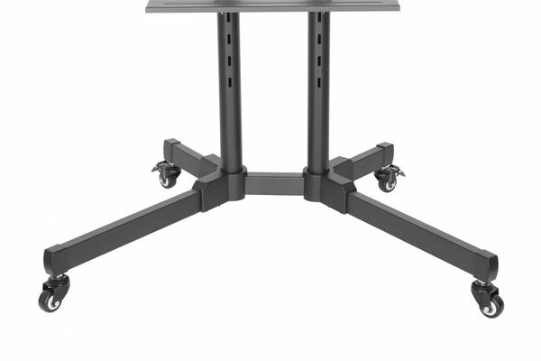 TV-Stand LUMT1028B Schwarz - Metall - 88 x 180 x 66 cm