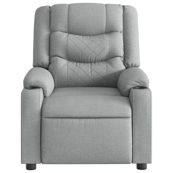 Fauteuil inclinable de massage 3032772 Gris - Polyester - 77 x 99 x 93 cm