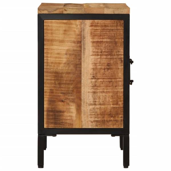 Nachttisch X6716 Braun - Massivholz - 30 x 53 x 40 cm