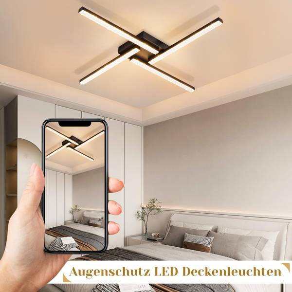 Deckenleuchte oersf 57 x 6 x 57 cm
