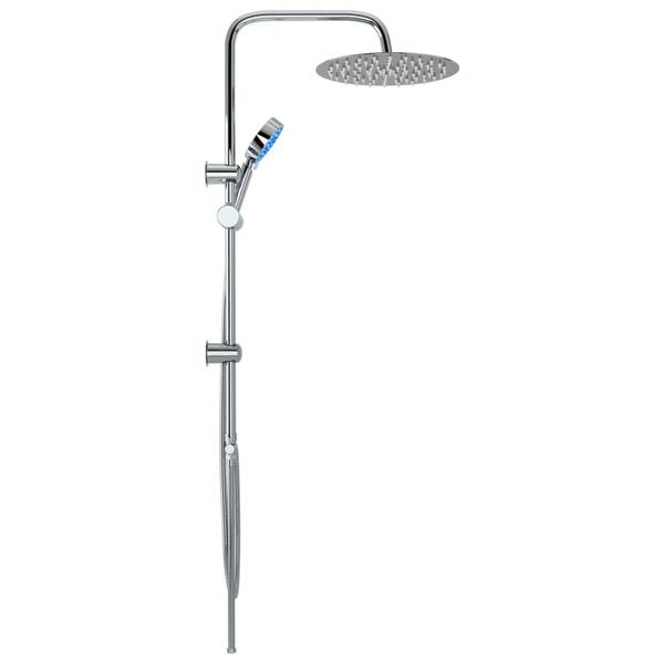 Dusch 145056 Silber - Edelstahl - 1 x 95 x 150 cm