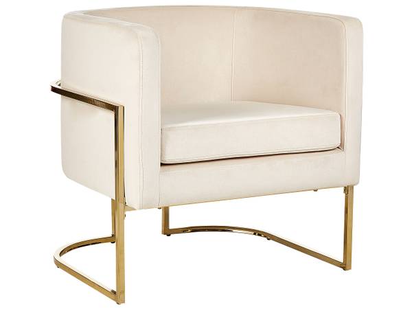 Sessel SIRKKA Beige - Gold