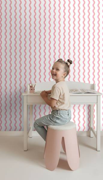 Tapete 131722 Pink - Papier - 50 x 900 x 50 cm