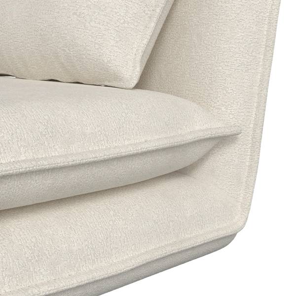 Schlafsessel MACY Weiß - Metall - Textil - 83 x 70 x 84 cm