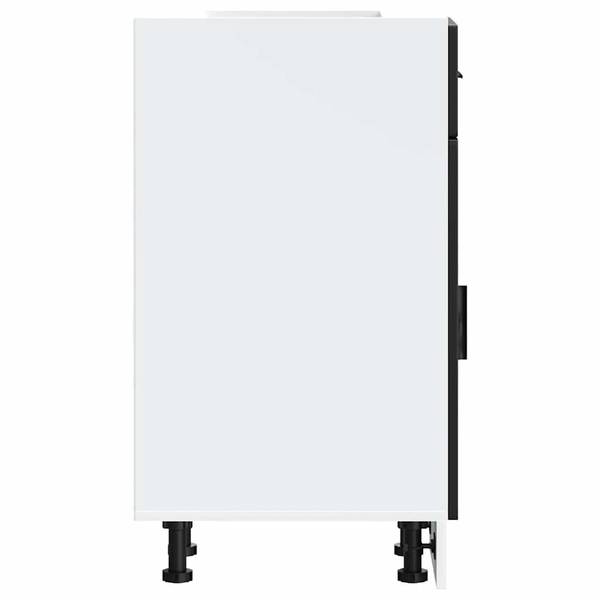 Unterschrank 3042960_deb5 Schwarz - 30 x 82 x 46 cm