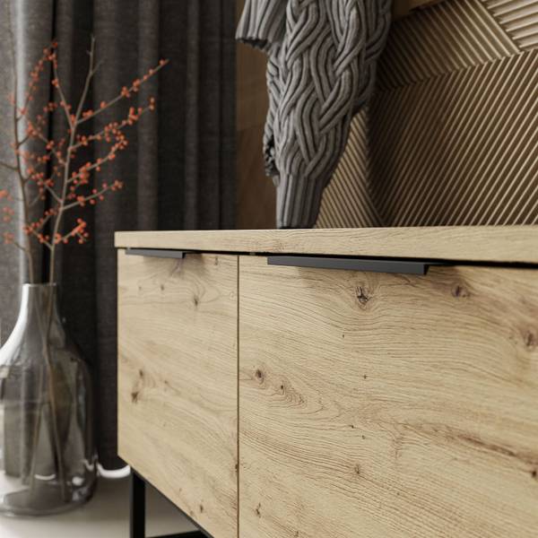 TOP II Garderobe Braun - Holzwerkstoff - 98 x 115 x 37 cm