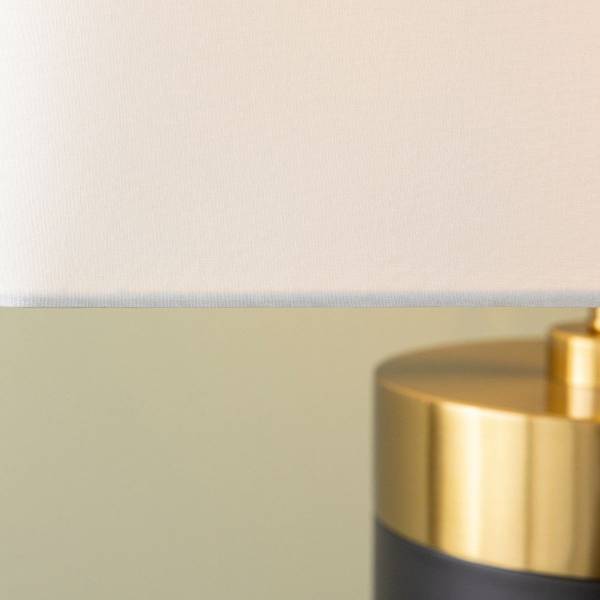 Stehlampe VENDOME Schwarz - Metall - 50 x 165 x 50 cm