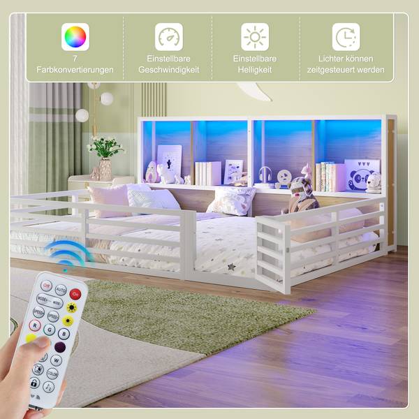 Plattformbett Metis Ⅳ Weiß