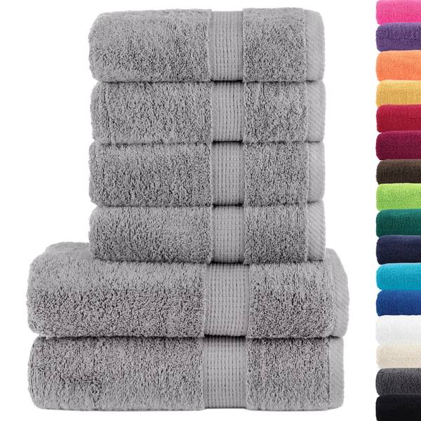 Handtuch 3032093 (6er Set) Grau