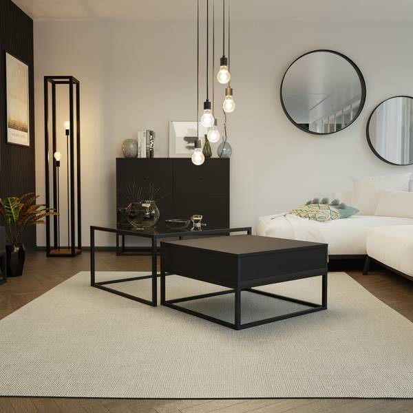 Couchtisch ELEGANT GLAS 2in1 kaufen