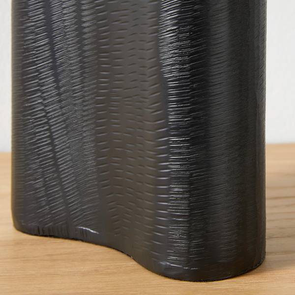 Vase RESVIK Schwarz - Metall - 8 x 22 x 18 cm