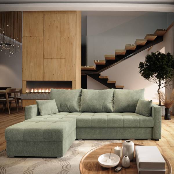 Ecksofa NIDA Grün