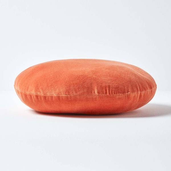 Coussin CUSRNDPLV Orange
