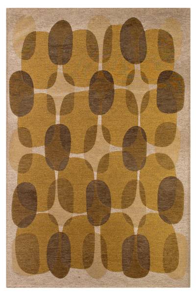 Tapis de salon  BLACK SPICE Marron - 80 x 150 cm