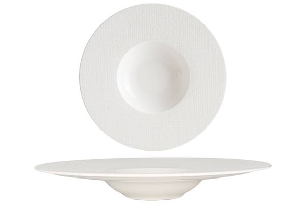 Assiette De Pâtes Patch Neat 2 él. Blanc - Porcelaine - 30 x 2 x 30 cm