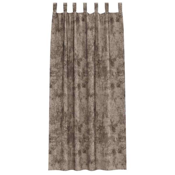 Vorhang 3044629-6 (2er Set) Kaffeebraun - Tiefe: 245 cm