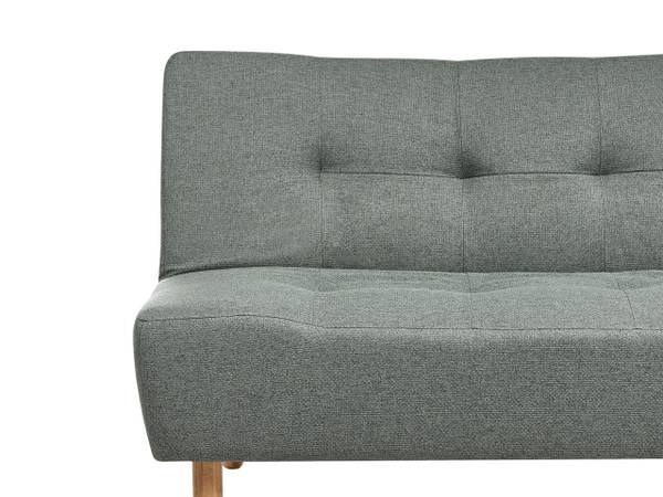 Canapé convertible ALSTEN Marron - Vert - Textile - 183 x 80 x 79 cm