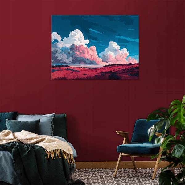 Leinwandbild Gebirge PP16336 100 x 70 x 3 cm