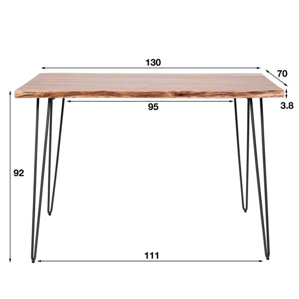 Esstisch EDGE Höhe: 92 cm