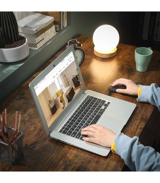 Eckschreibtisch Buxy I Braun - Breite: 149 cm