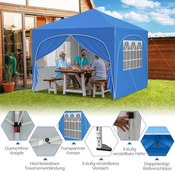 Pavillon ZB34783 Blau