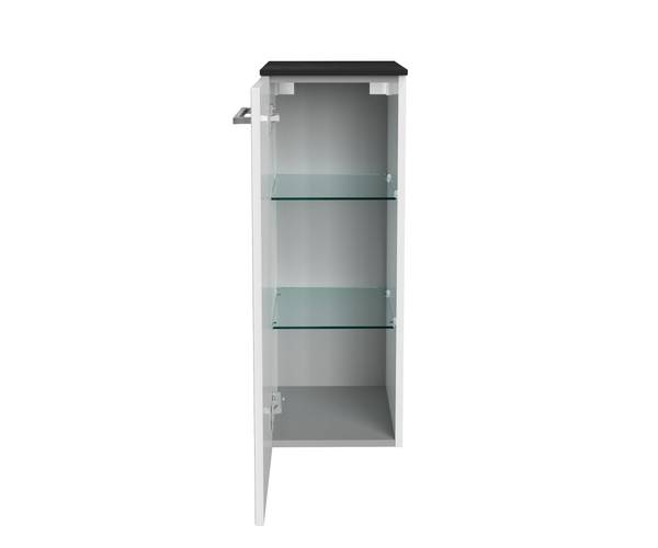 Midischrank Oxford Badezimmerschrank Weiß - Holzwerkstoff - 86 x 11 x 32 cm