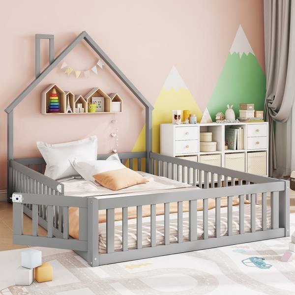 Lit enfant  Oneiros Ⅲ Gris