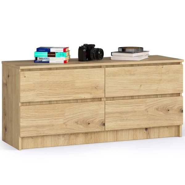 Ladekast K120 lichte eikenhouten look