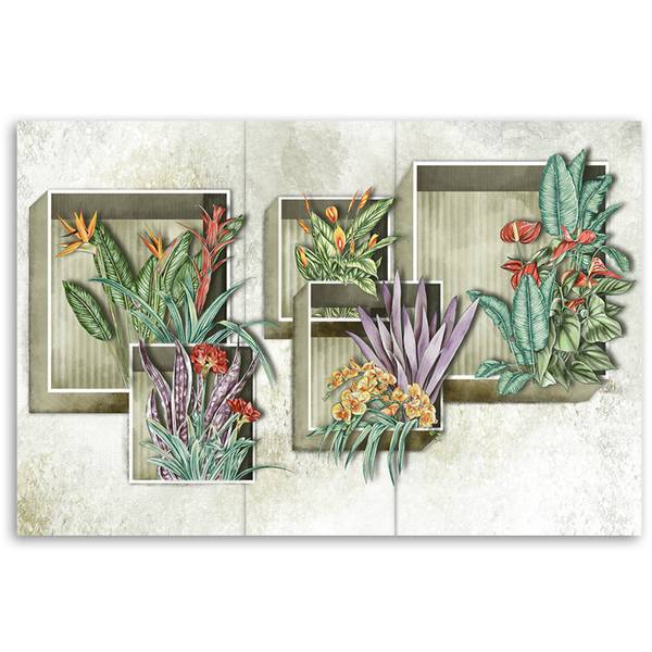 Wandbild Pflanzen 120 x 80 cm