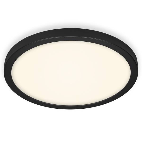 LED-Deckenleuchte  Fire Black Polycarbonat / Eisen - 1-flammig