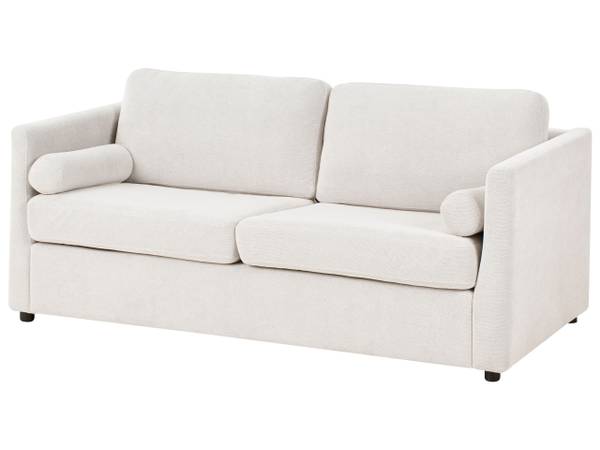 2-Sitzer Sofa INKOO Cremeweiß - Weiß