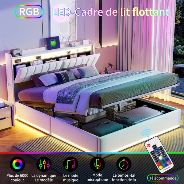 Boxspringbett TCC02 Breite: 145 cm
