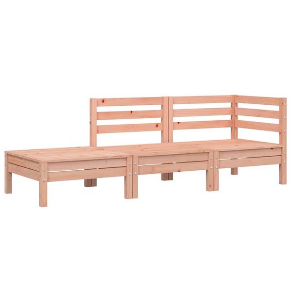 Canapé de jardin 3032188-1 (lot de 3) Bois