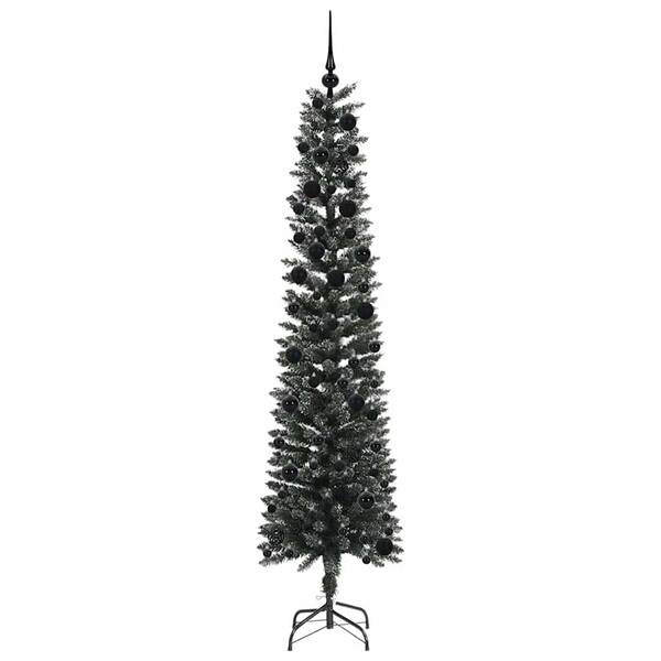 Sapin de Noël artificiel 3013855-5 Noir - Vert