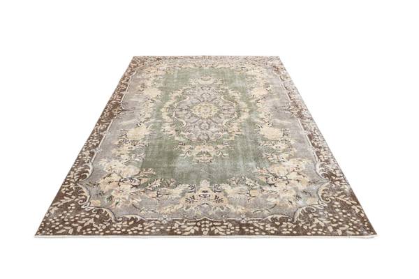 Tapis Ultra Vintage CDXCI Marron - Laine - 183 x 1 x 287 cm