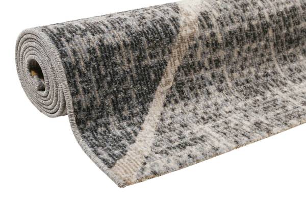 Outdoorteppich Leaf Beige - Polypropylen - 120 x 1 x 170 cm