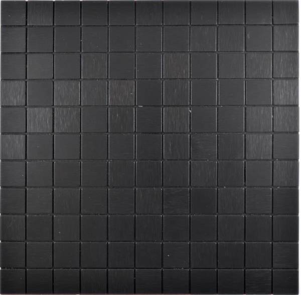 Mosaikfliesen 200-L3B Selbstklebend Schwarz - Metall - 29 x 29 x 29 cm