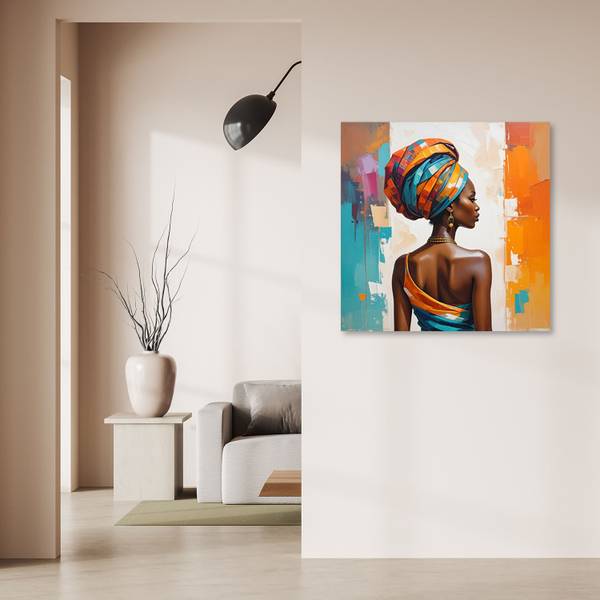 Tableau déco Personnes 60 x 60 cm